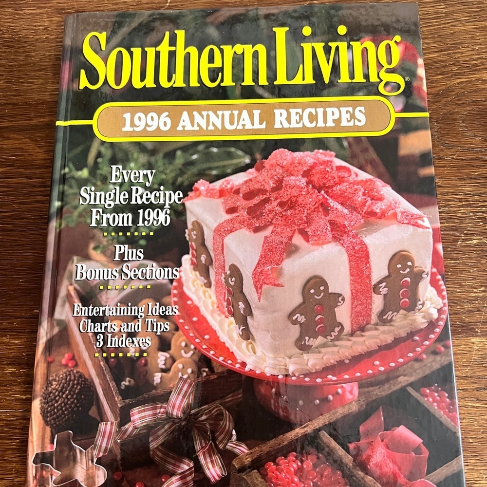 Southern Living “1996 Annual Recipes” Hardcover Cookbook